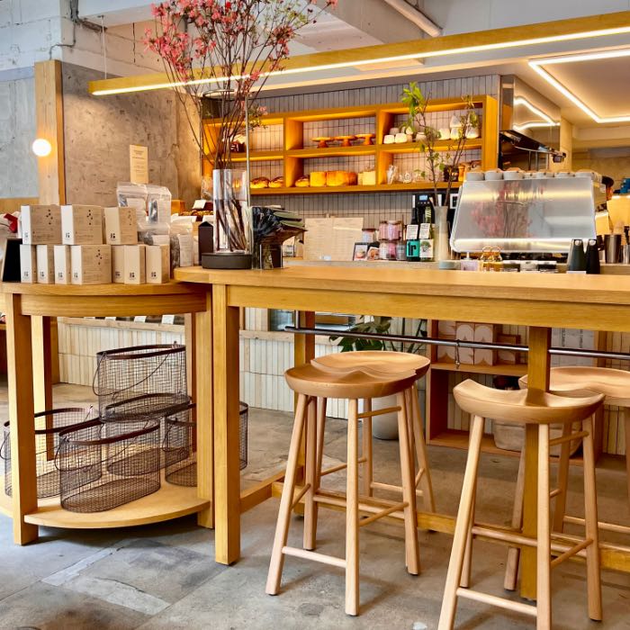 ウッドベリーコーヒーの内装1