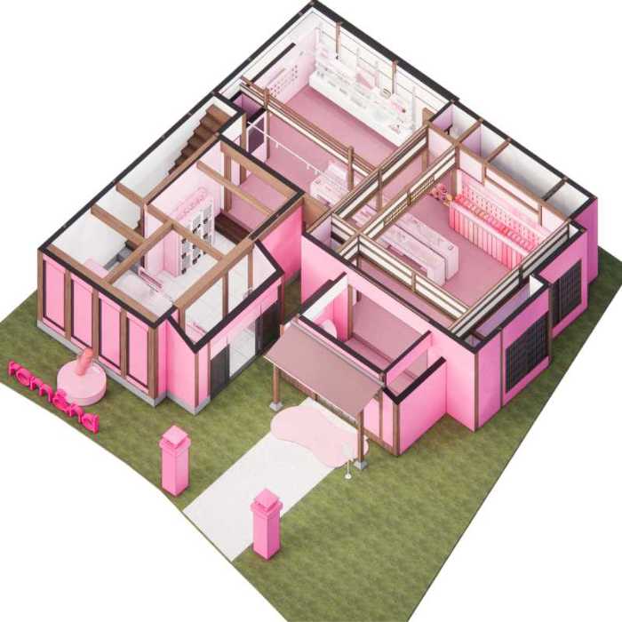 ロムアンドのピンクオフィス2