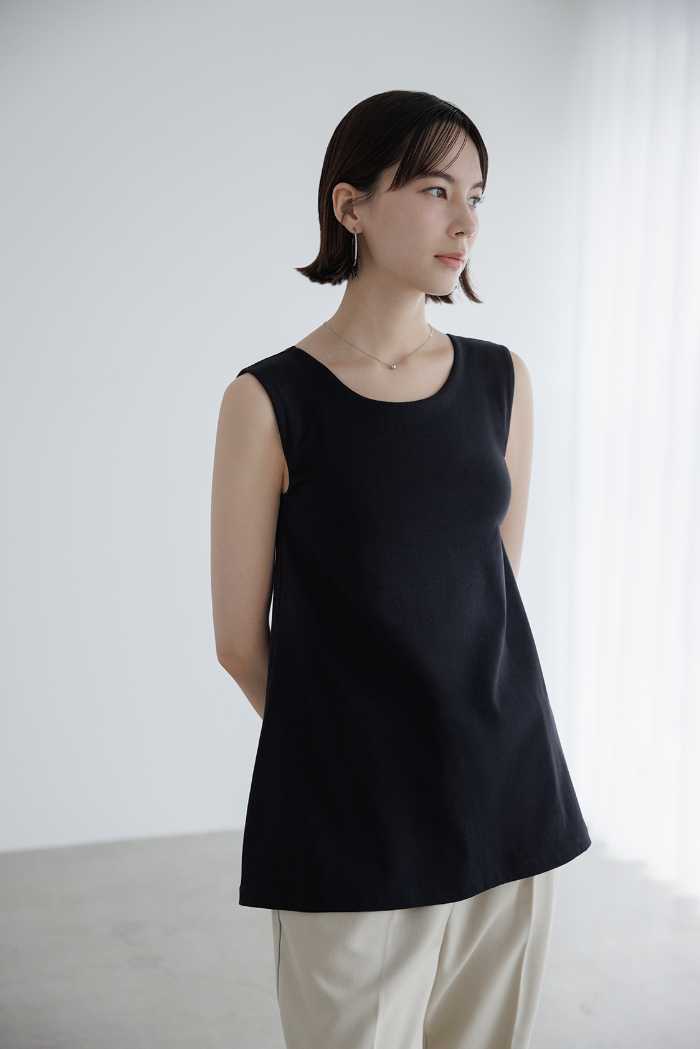 BAMBI WATERのカップ イン Aライントップス ノースリーブ②