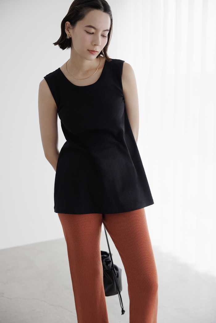 BAMBI WATERのカップ イン Aライントップス ノースリーブ④