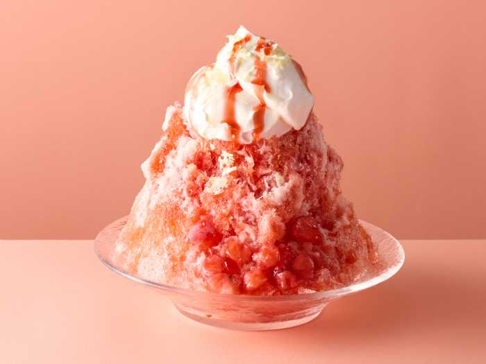 ココスの期間限定かき氷②