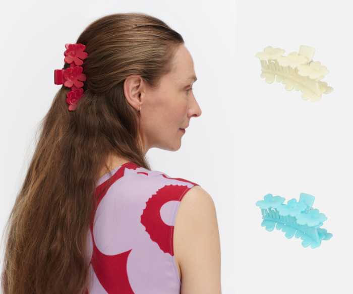 マリメッコのヘアクリップ②