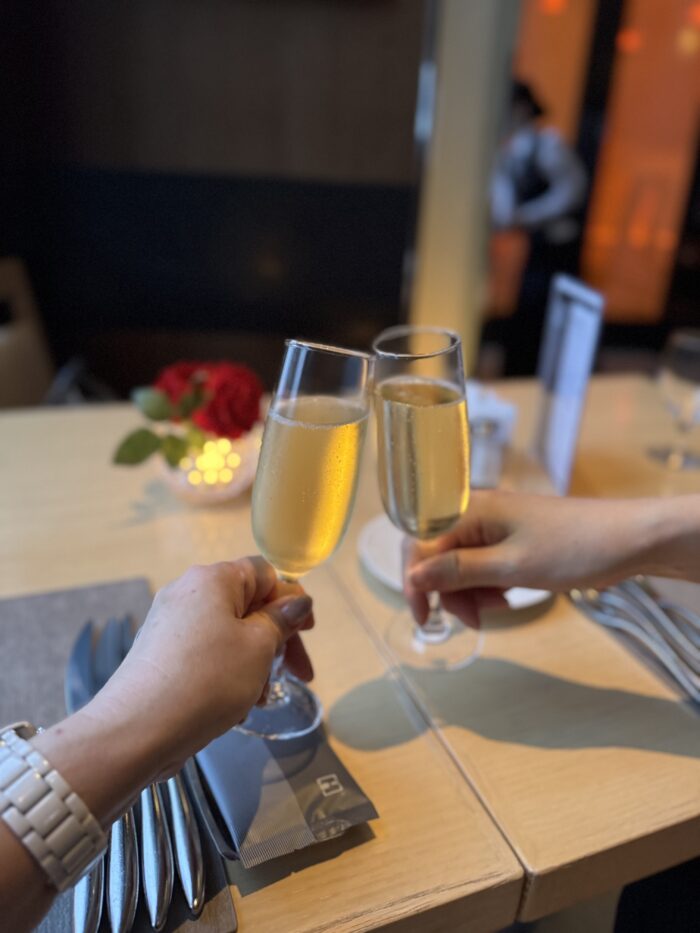 アイコニック汐留の摩天楼ディナー②