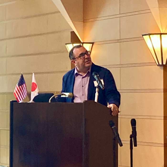 California Grown Media & Trade Tasting Eventのジョッシュ・エディ氏