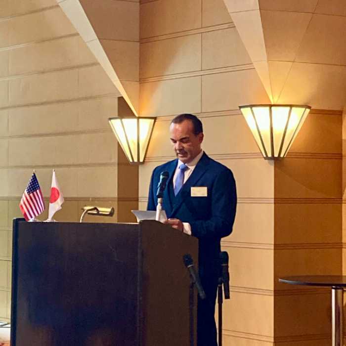 California Grown Media & Trade Tasting Eventのエリック・ハンセン氏