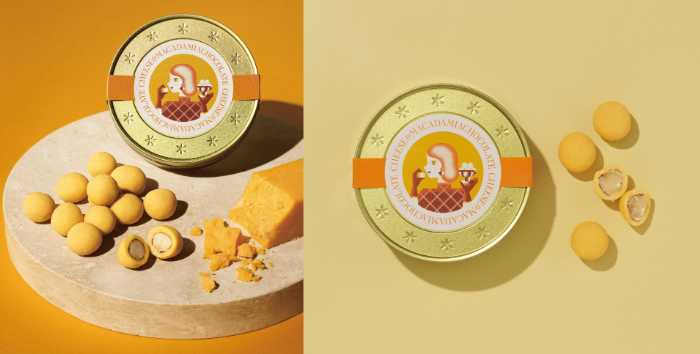 ナウオンチーズのチーズ&マカダミア チョコレート①