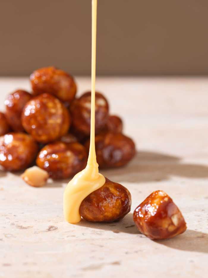 ナウオンチーズのチーズ&マカダミア チョコレート③