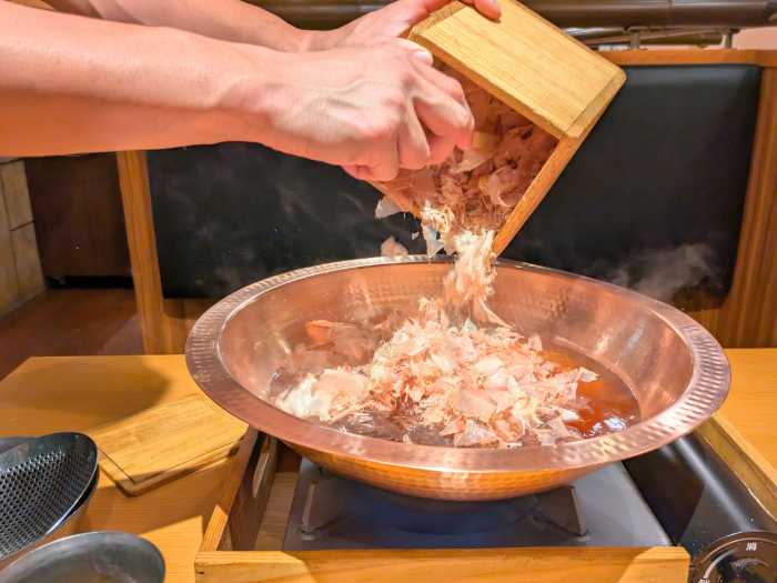 おかかの出汁しゃぶ２