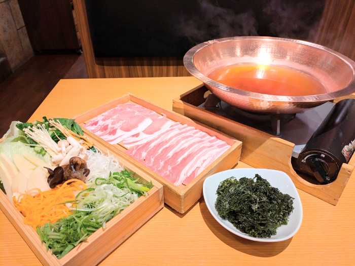 おかかの出汁しゃぶ１