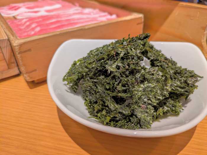 おかかの出汁しゃぶ３