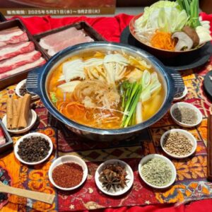 しゃぶしゃぶ温野菜の麻辣湯しゃぶ