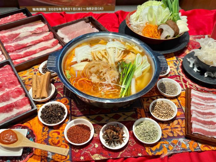 しゃぶしゃぶ温野菜の麻辣湯しゃぶ