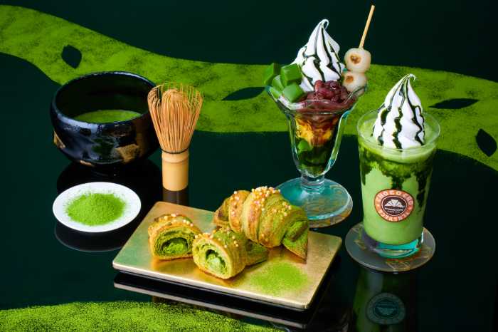 サンマルクカフェの祇園辻利コラボ①