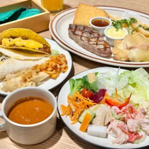 シズラー新宿東宝ビル店の盛り付け