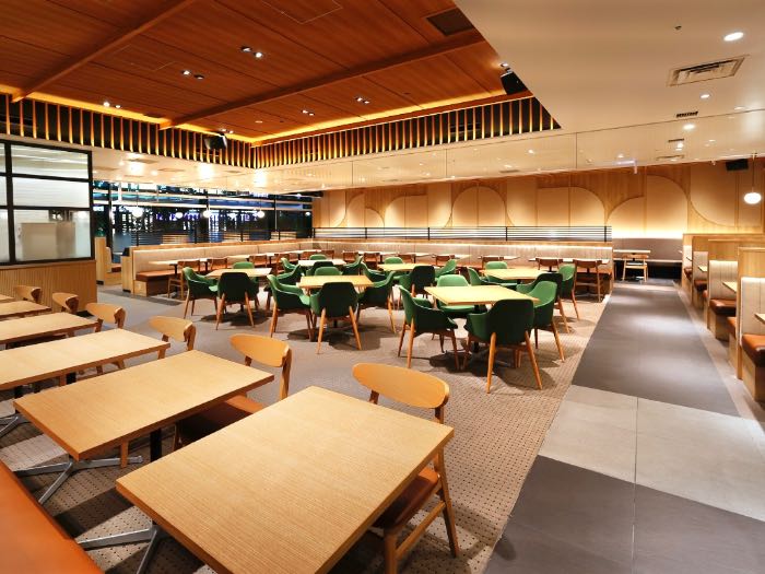 シズラー新宿東宝ビル店の内観(客席)