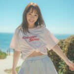 川栄李奈写真集の撮影シーン3