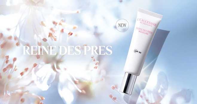 ロクシタンのレーヌデプレ ブライトUVシールド SPF50/PA++++2