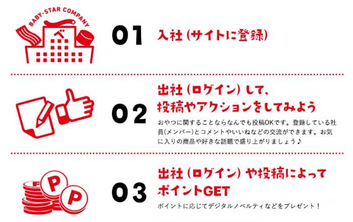 ベビースターのファンサイト②