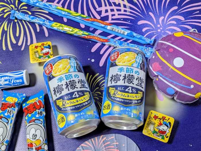 檸檬堂の夏のラムネとレモン⑥
