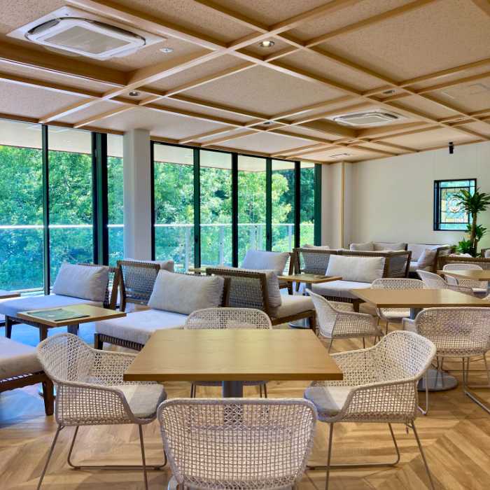 掛川森林果樹公園アトリエテラスの内観