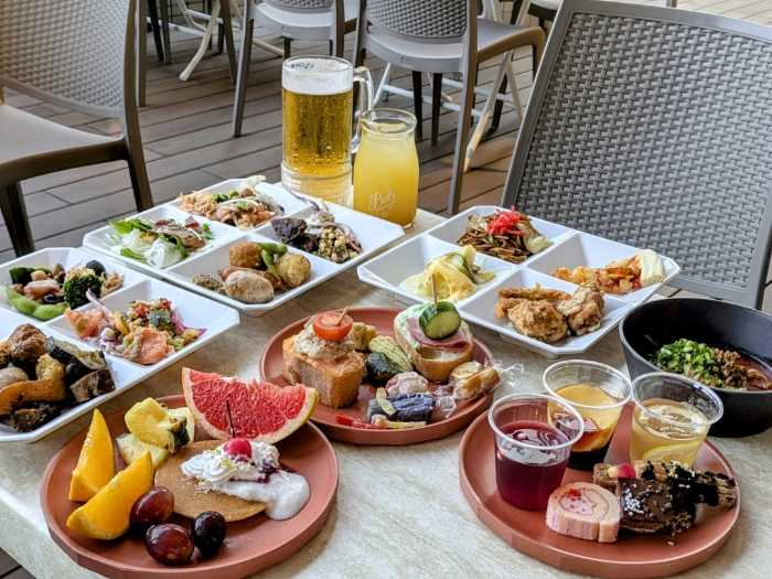 ANAクラウンプラザホテル大阪のビアガーデン⑯