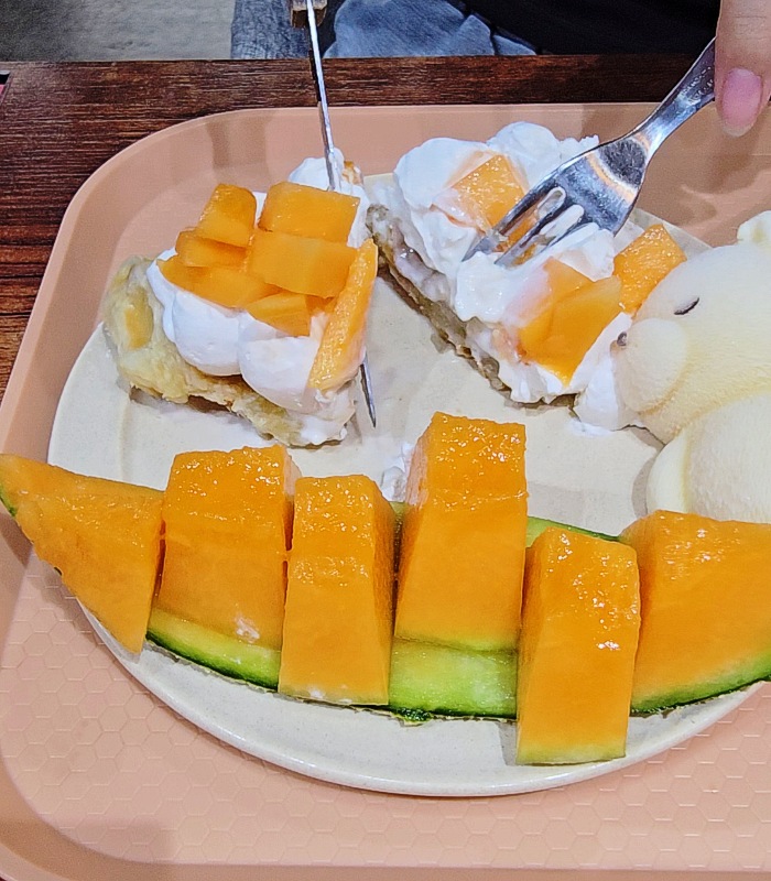 カフェオンのクロッフル3