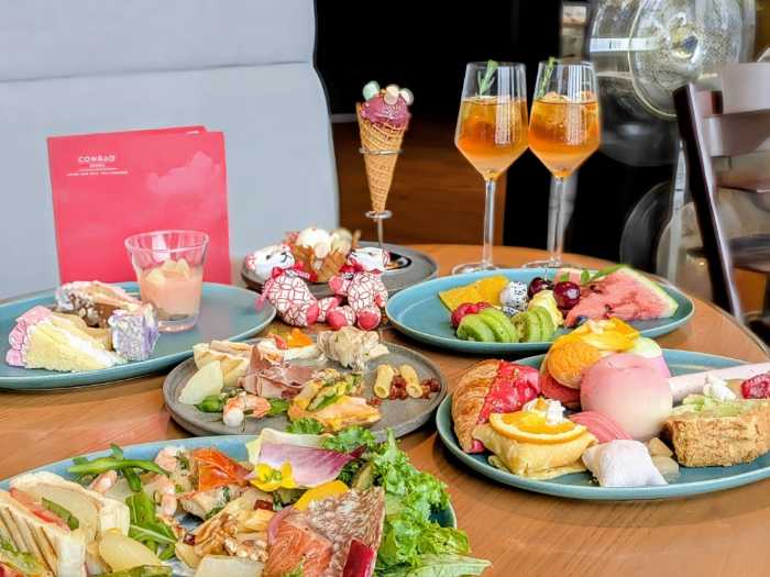 コンラッド大阪のスイーツビュッフェ①