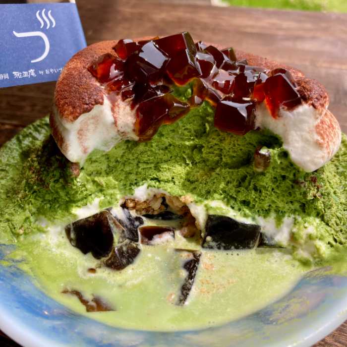 雅正庵の~幻のスリランカコーヒー by FourSriver~ 抹茶ティラミス氷4