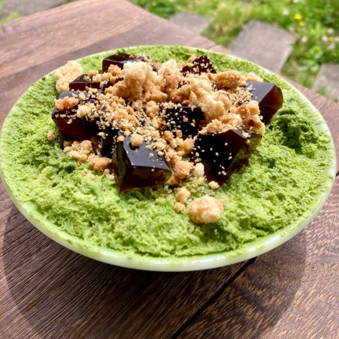 雅正庵の~幻のスリランカコーヒー by FourSriver~ 抹茶ティラミス氷2