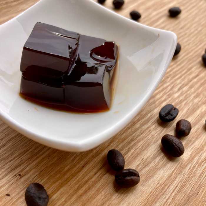 スリランカコーヒーのコーヒーゼリー