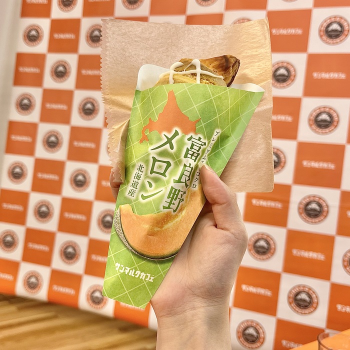 サンマルクカフェの富良野メロン＆パフェ佐藤②