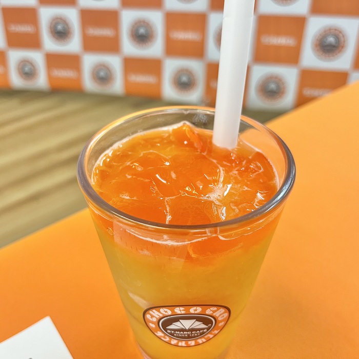 サンマルクカフェの富良野メロン＆パフェ佐藤⑤