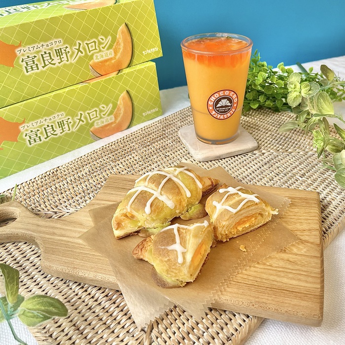 サンマルクカフェの富良野メロン＆パフェ佐藤①