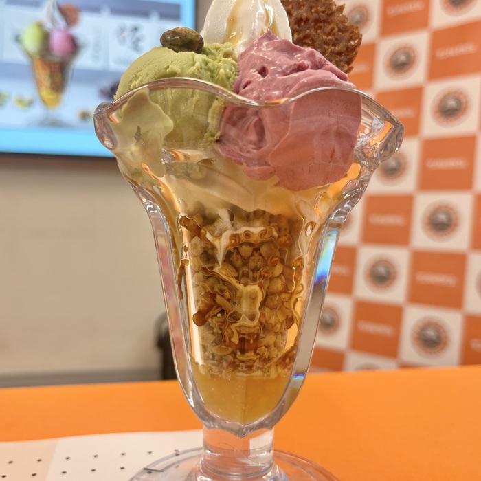 サンマルクカフェの富良野メロン＆パフェ佐藤⑨