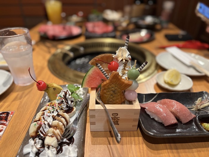 デザートの可愛さ