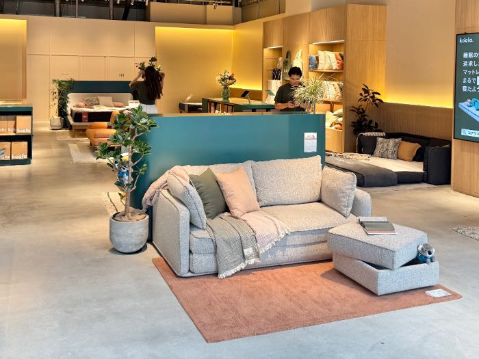 コアラ青山ショールームの内装