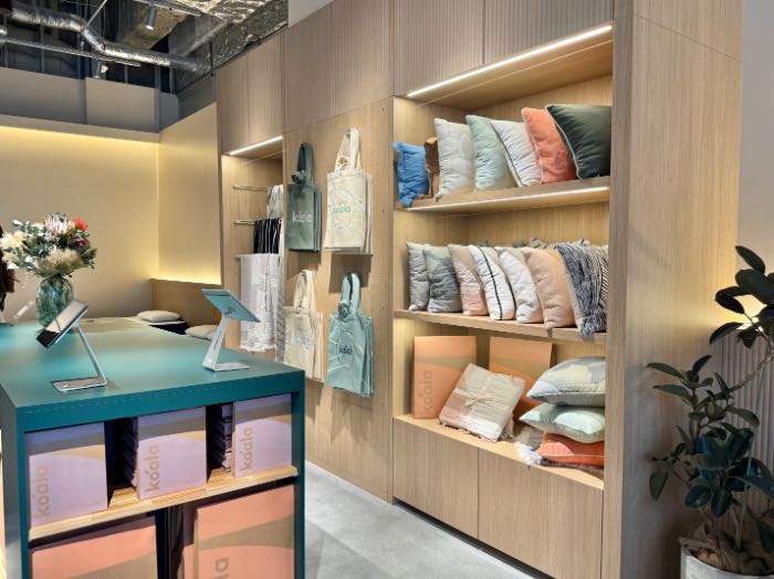 コアラ青山ショールームのホームウェアコレクション
