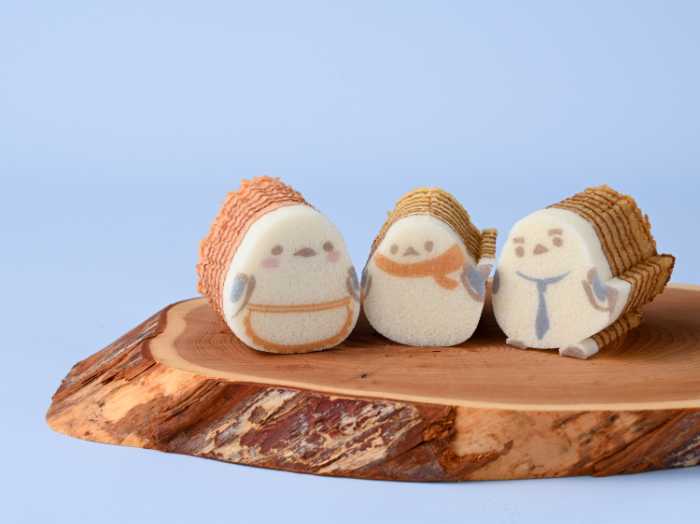 【SALE】No.74もみの木＆シマエナガ♡かぼちゃのオブジェ固まるハーバリウム シマエナガ】ガーデン オブジェ 小鳥のオブジェ KH-31348