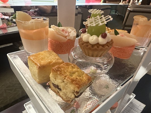 ANA大阪のアフタヌーンティーです。