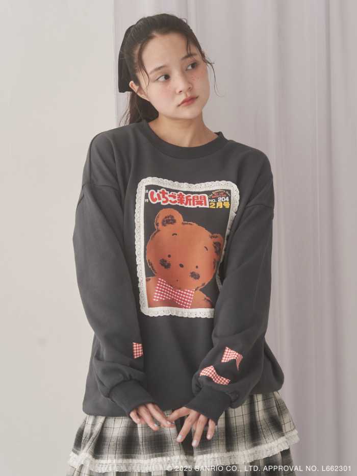 merry jenny×サンリオ♡いちご新聞コラボスウェット＆トート