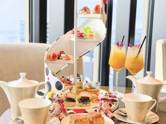 コンラッド大阪のドットフル･サマー アフタヌーンティー①