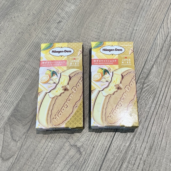 ハーゲンダッツのゆずホワイトショコラ⑦