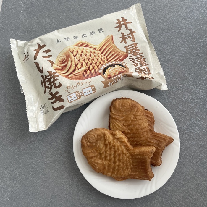 井村屋謹製のたい焼き(白つぶあん)①