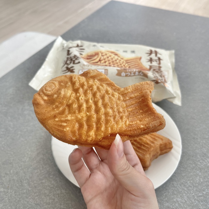 井村屋謹製のたい焼き(白つぶあん)③