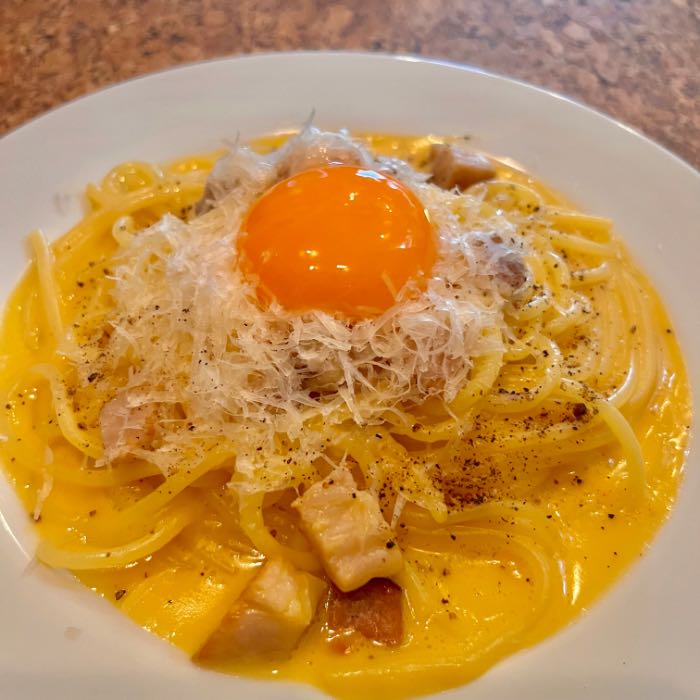 マリオのカルボナーラ1