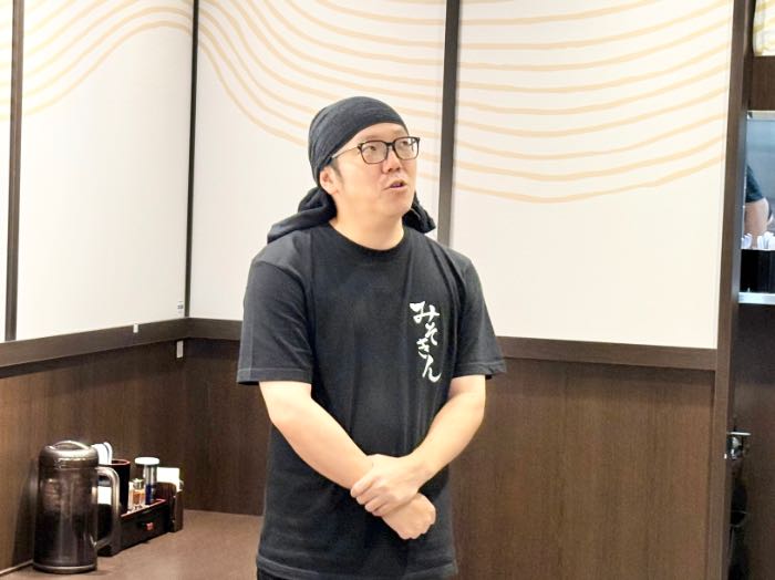 東京ラーメンストリートご当地エリアのみそきん店主
