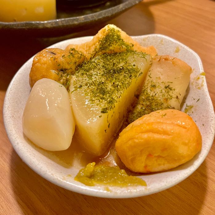 鳥居くぐりのお通し