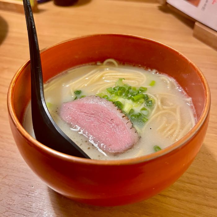 鳥居くぐりのラーメン