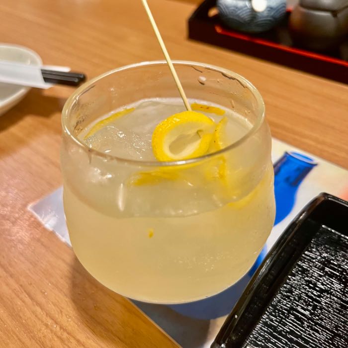 鳥居くぐりのドリンク