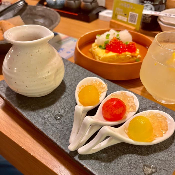 鳥居くぐりの前菜